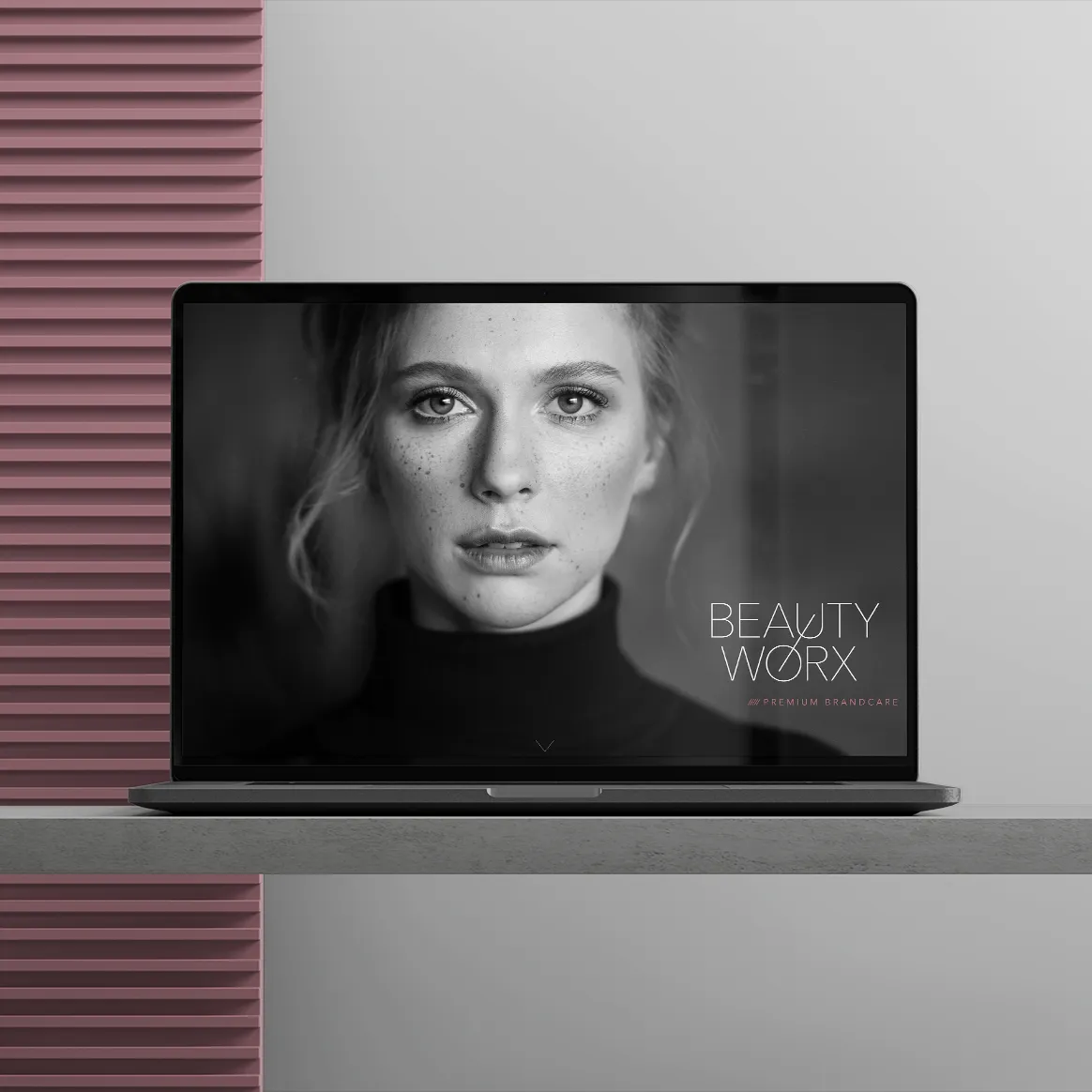 BeautyWorx Website Mockup